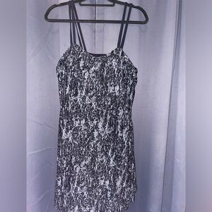 Sparkly Black Swim Dress